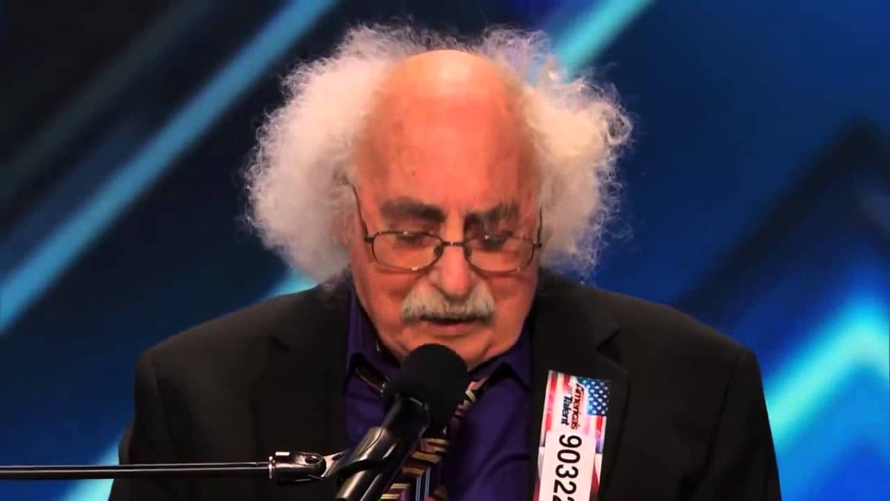 84 year old singer-songwriter Ray Jessel -  America&rsquo;s Got Talent   2014