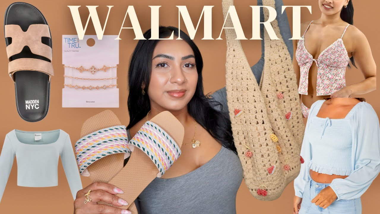 Budget-friendly Spring Fashion Try On Haul At Walmart - Curvy/midsize - Arapana Sadeo