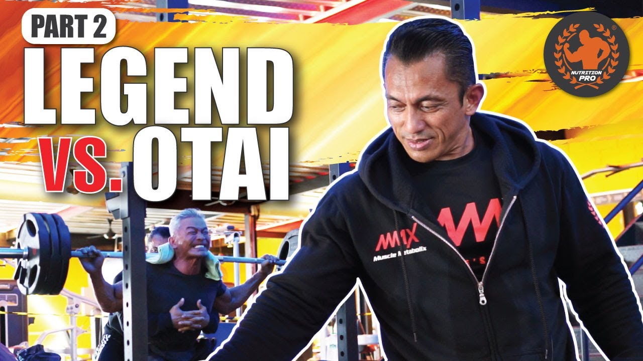 Otai Umur 52 Tahun Kembali Berlatih Bersama Mr. Universe SAZALI SAMAD? Boleh Habis Training Ke?