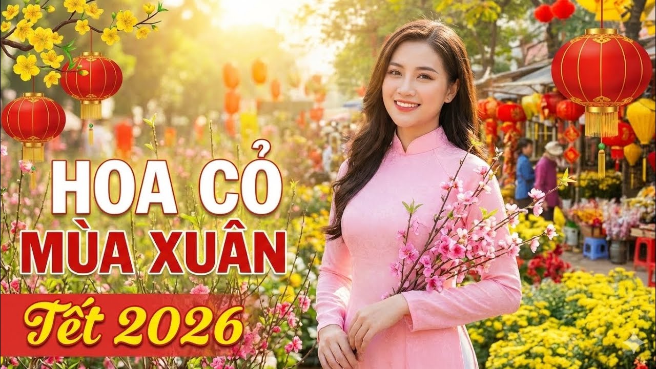 Hoa cỏ mùa xuân thật đẹp. Nhạc Tết 2026 #hoacomuaxuan #nhactet2026 #nhacxuanremix #nhacxuan2026
