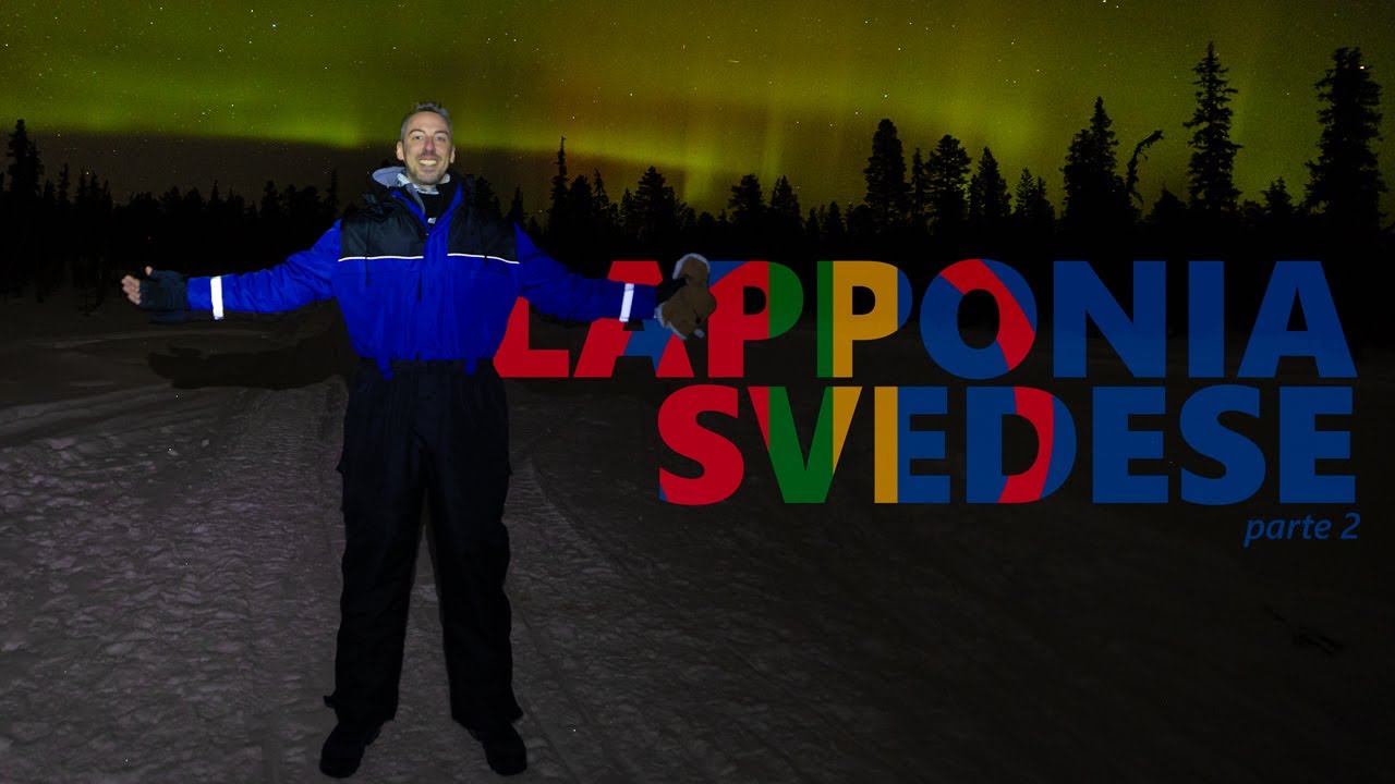 Slittata con i cani, aurora boreale e Santa Claus Village - VLOG #3