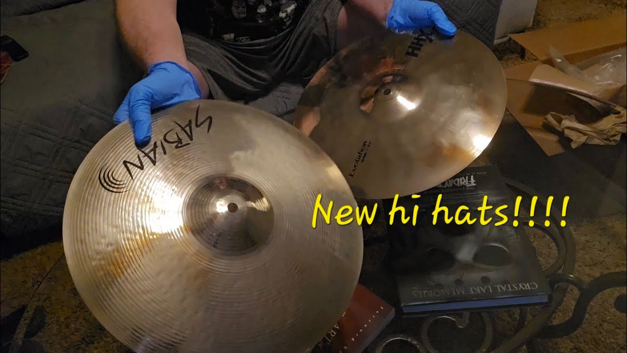 New Sabian HHX Evolution hats! 
