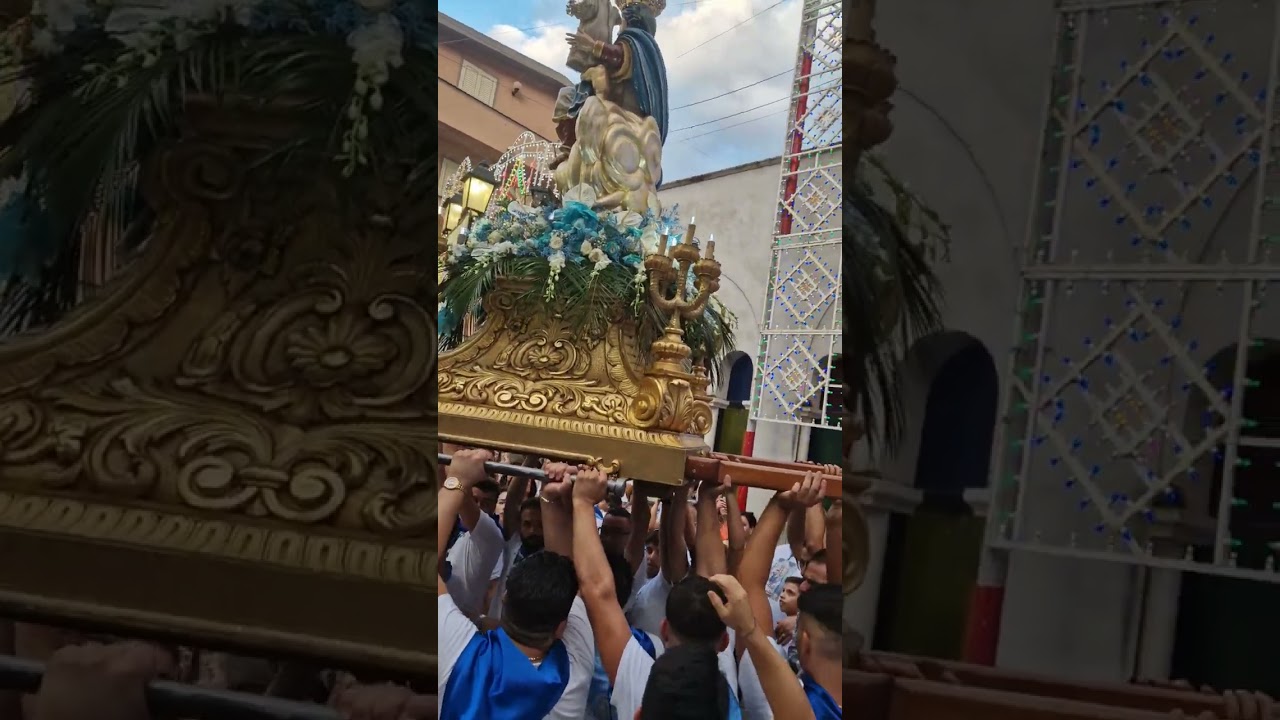 #Bagnara Calabra #MARIA SSMADIPORTOSALVO #festa2023 #fiestas #festivals#secondauscitaprocessione4/10