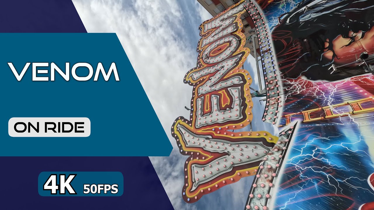 Venom- Fête Foraine de Champagnole 2024 (On ride/4K 50 fps)