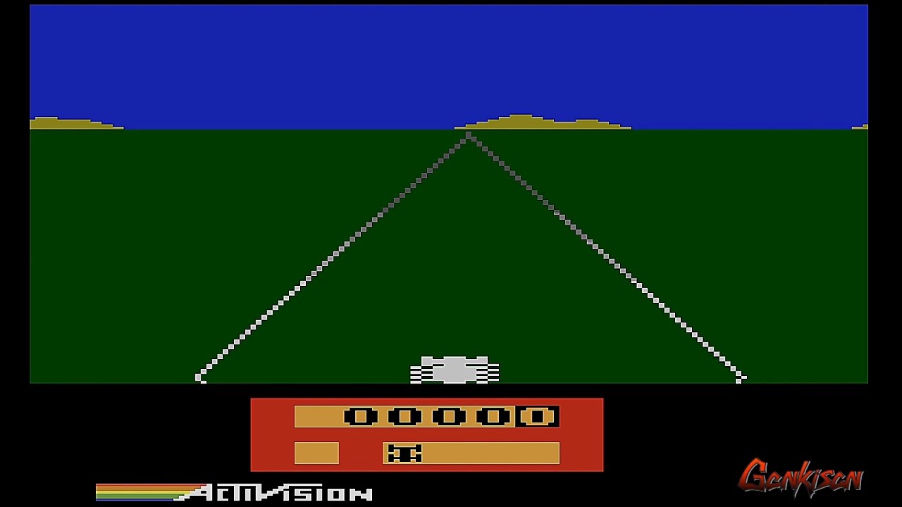 Enduro (ATARI 2600 Gameplay)
