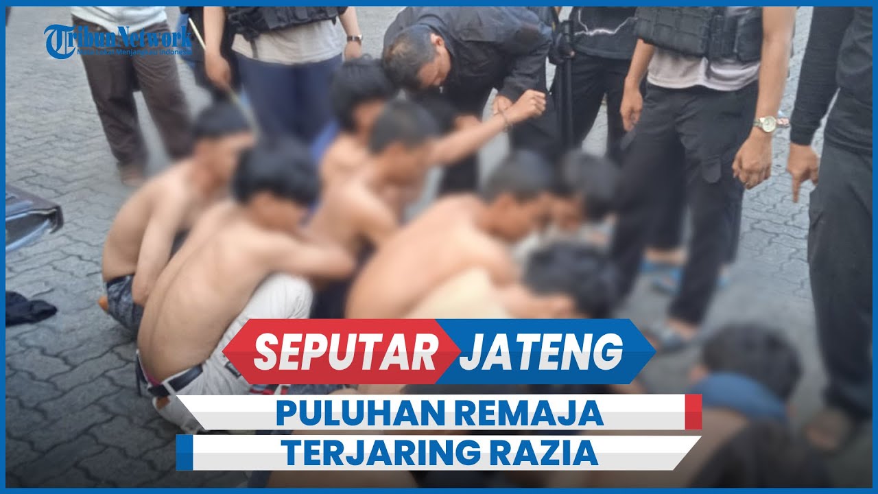 Puluhan Remaja Semarang dan Kendal Hendak Tawuran Disergap Polisi