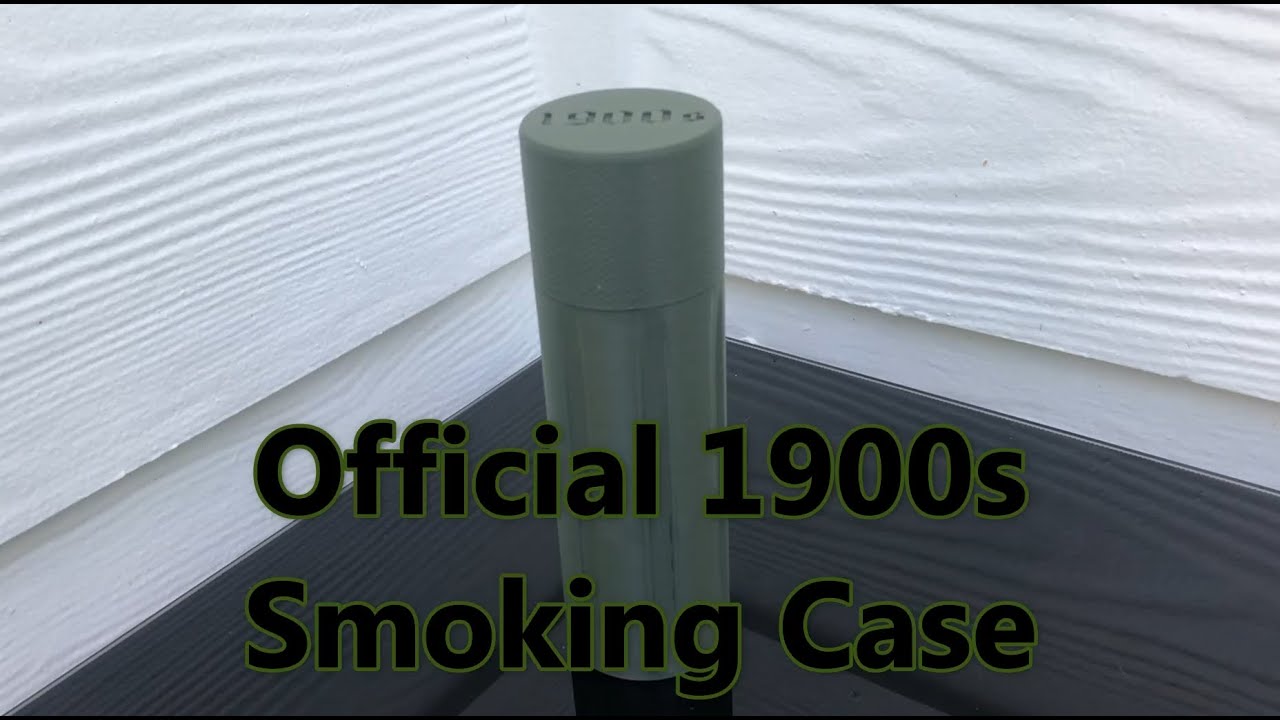 Official 1900s Smoking Case