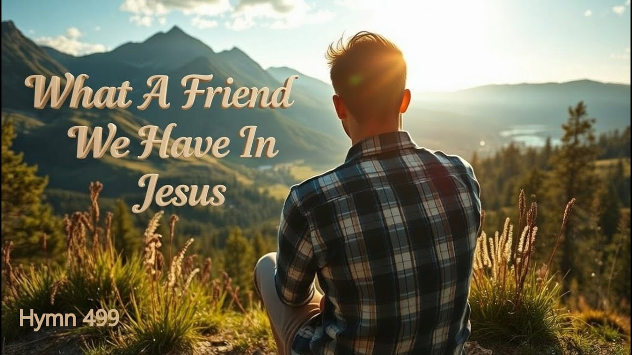 What A Friend We Have In Jesus | biblical song with lyrics  | Praise And Worship   | Hymn 499