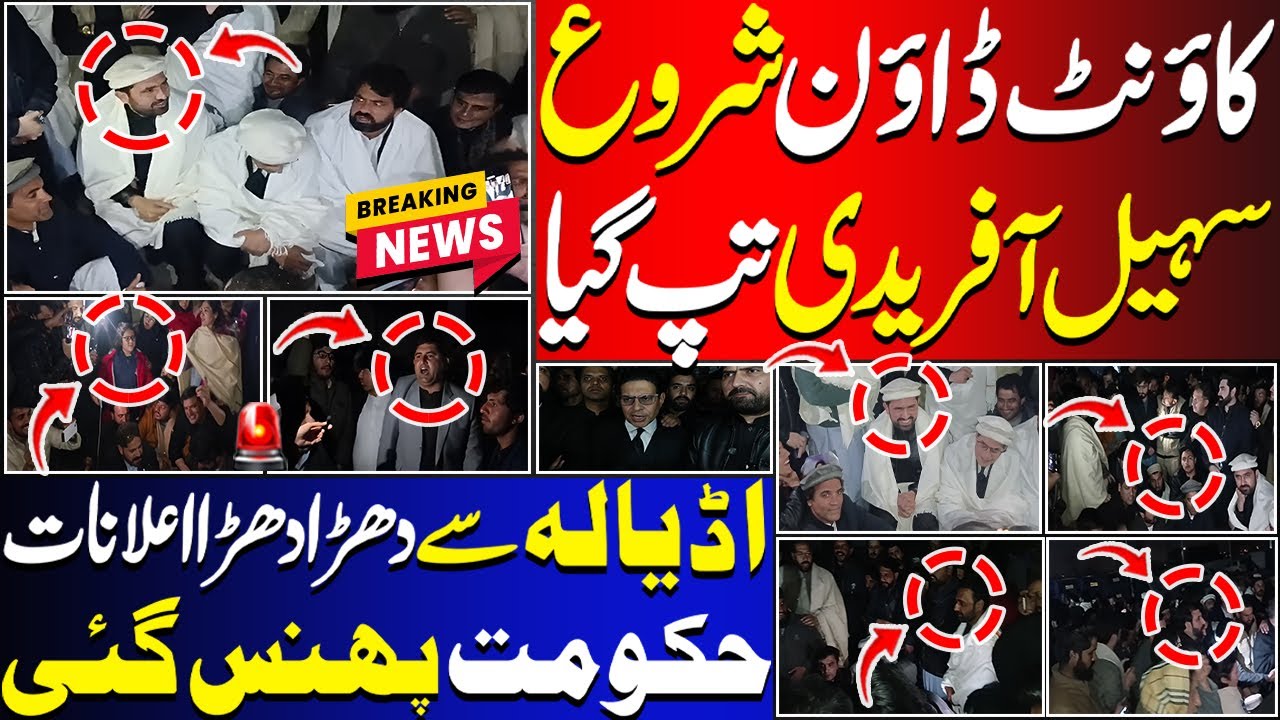 PTI MNA's Senator's MPA's Reaching Adiala On Sohail Afridi Call | Count Down Begins For Next Step