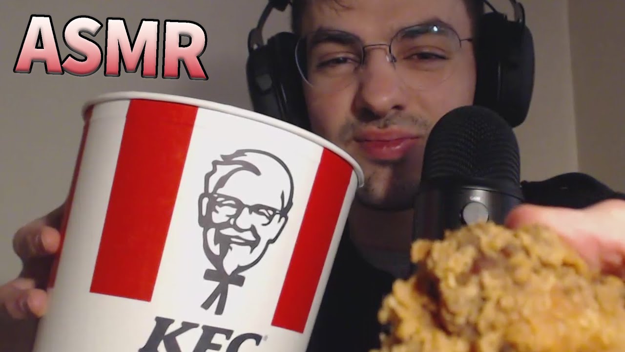 ASMR : dégustation d'un bucket KFC ! 🍗
