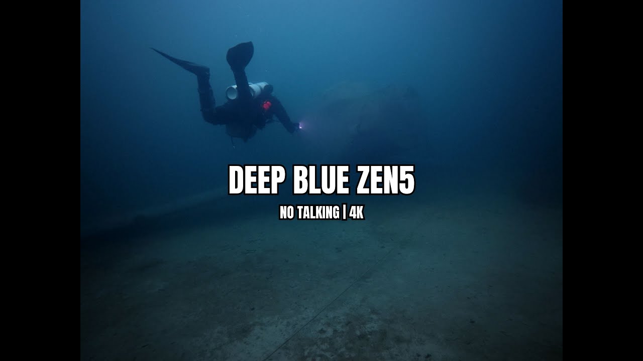 Deep Blue Zen: Scuba Diving in Poland's Crystal Clear Waters [4K ASMR]
