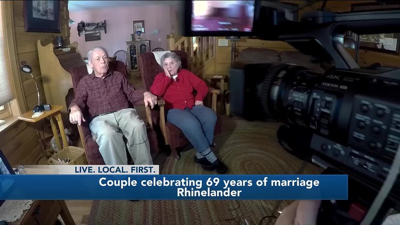 #Rhinelander couple shares secrets to lasting 69-year marriage