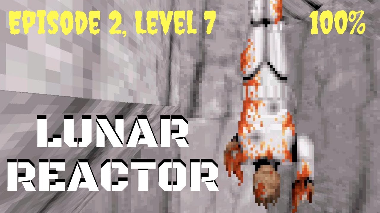 Duke Nukem 3D (100%) Walkthrough (E2L7: Lunar Reactor)