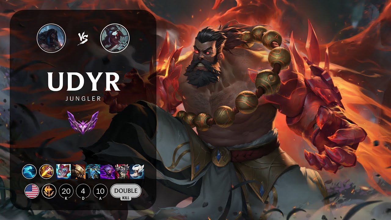 Udyr Jungle vs Kayn - NA Master Patch 14.5