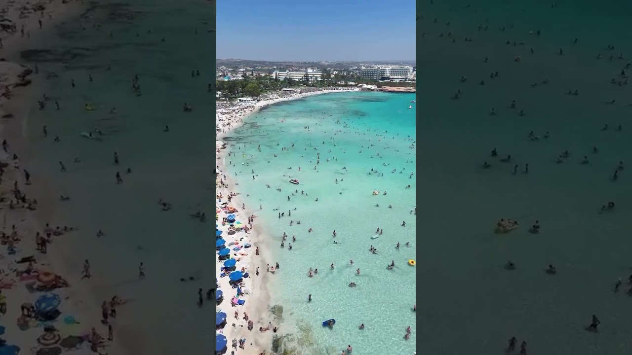 The Incredible Nissi Beach Ayia Napa. One of the best beaches in the world. 