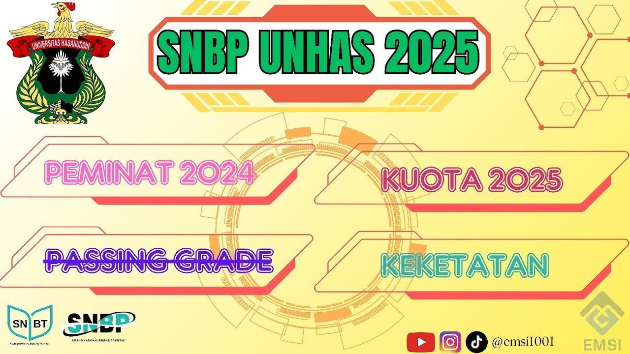 Peluang Lolos SNBP Universitas Hasanuddin UNHAS 2025