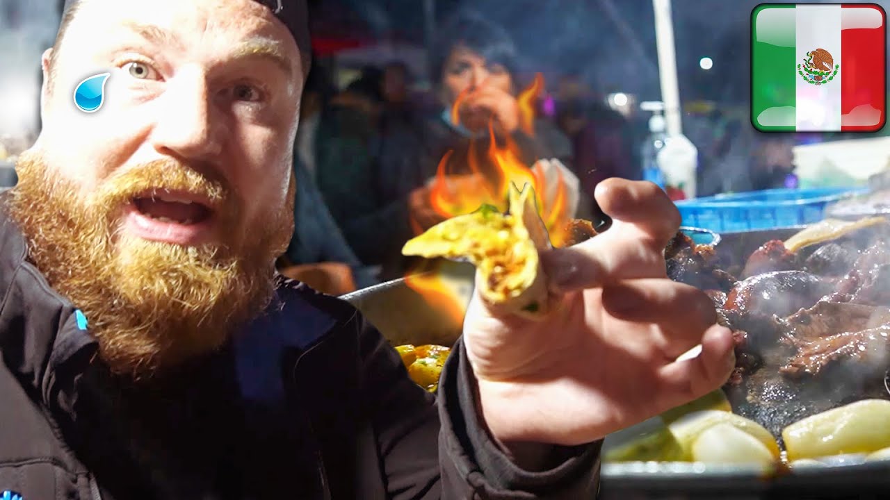 ASÍ comen los MEXICANOS en una FERIA DE PUEBLO 🇲🇽😲 Alemán reacciona @WeroWeroTV
