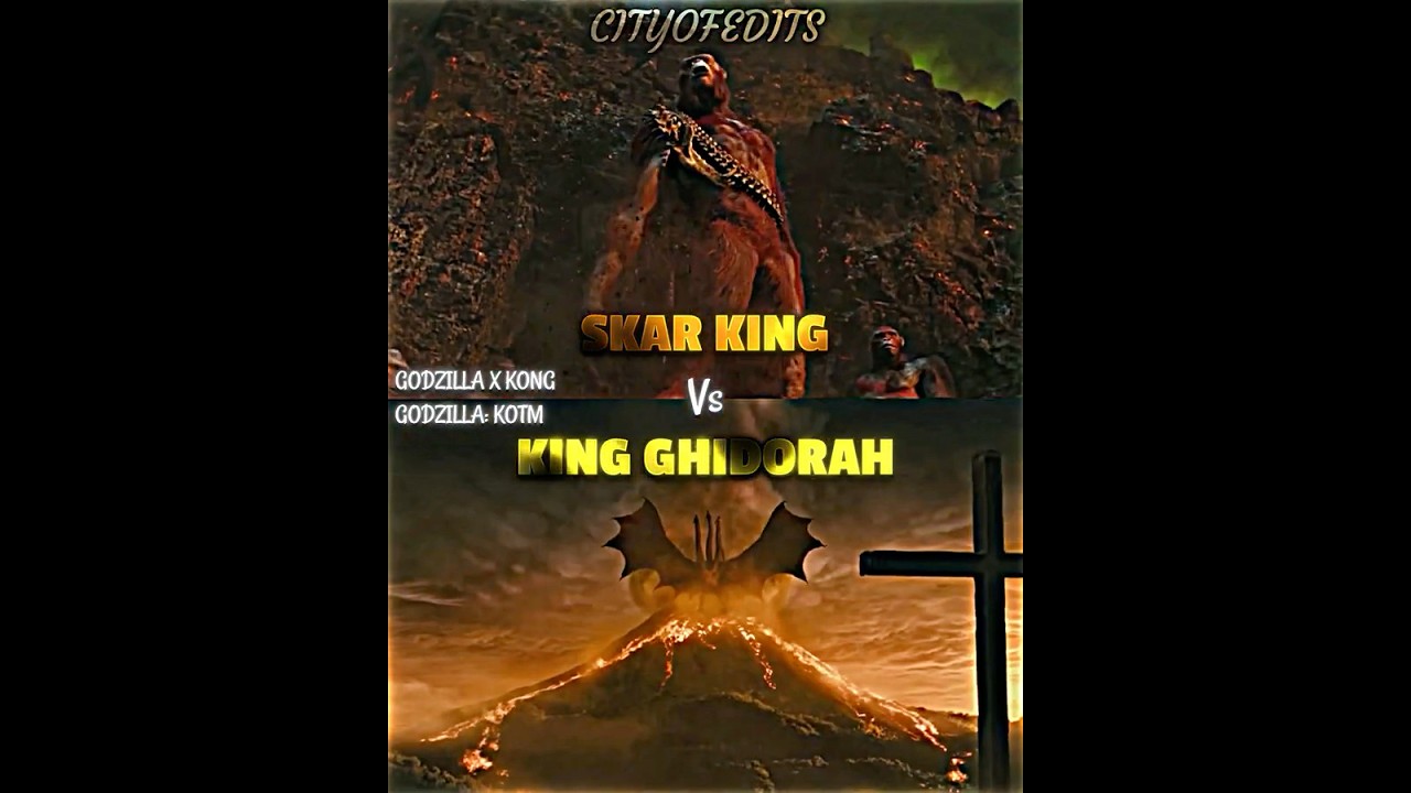 Skar King vs King Ghidorah #kingghidorah #gxk #vsedit #vsbattle #godzillakingofthemonsters #skarking