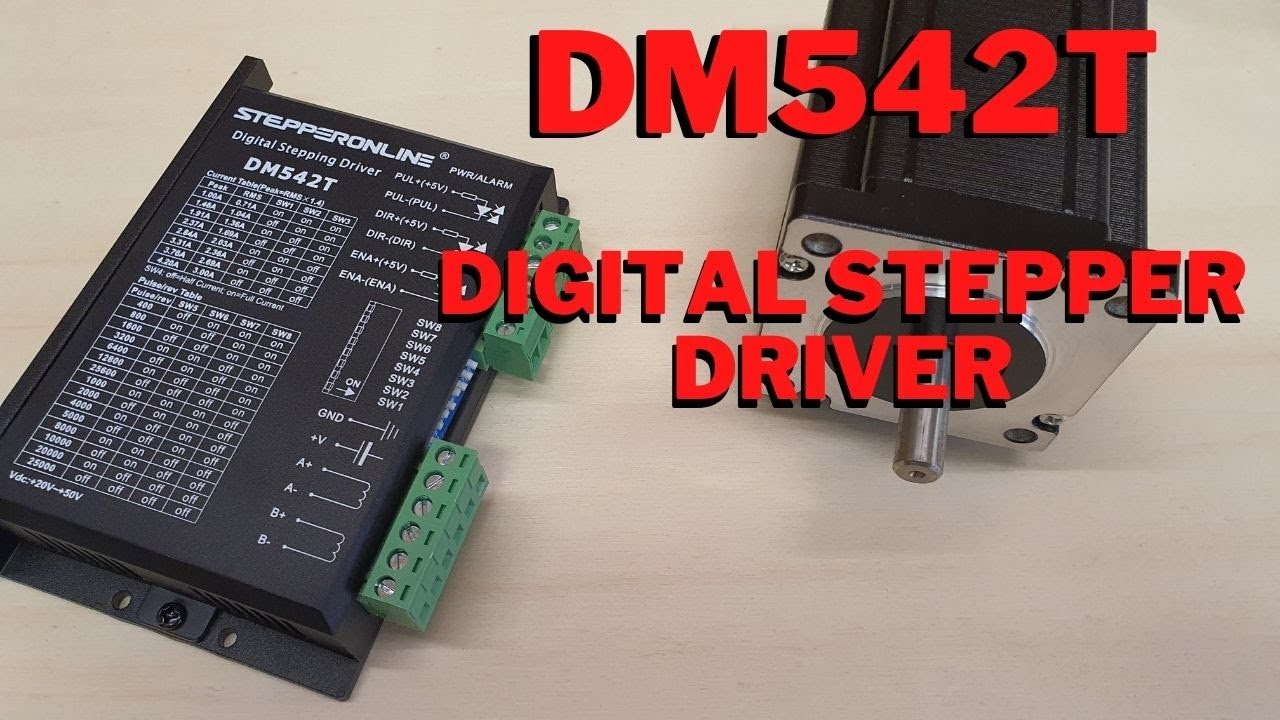 DRIVER DIGITALE PER STEPPER: TEST DM542T