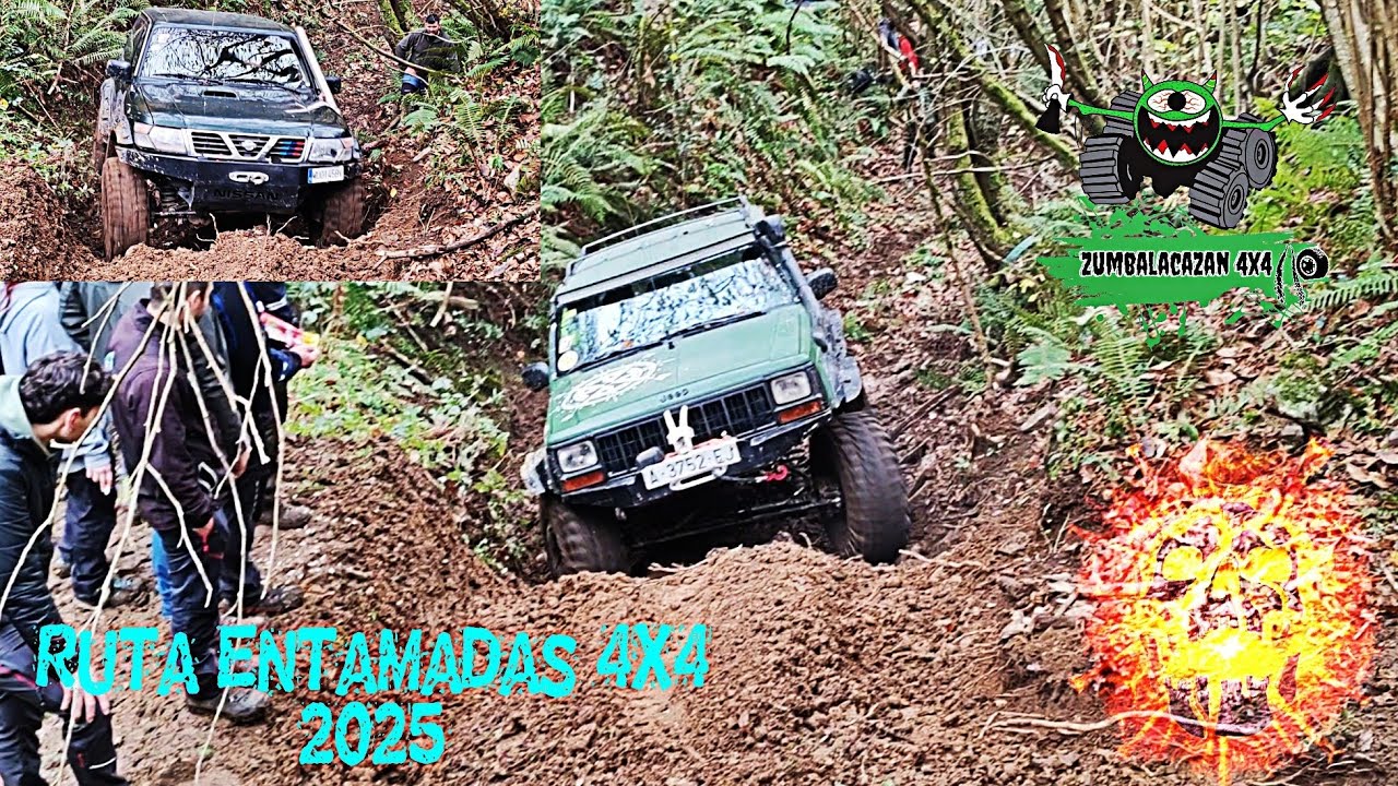Entamadas 4x4 2025 Especial Jamón 2 La Jungla Asturias Defender 42