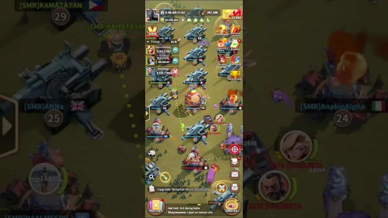 DARK WAR SURVIVAL SVS enemy buster @KAMATAYAN GMechanics