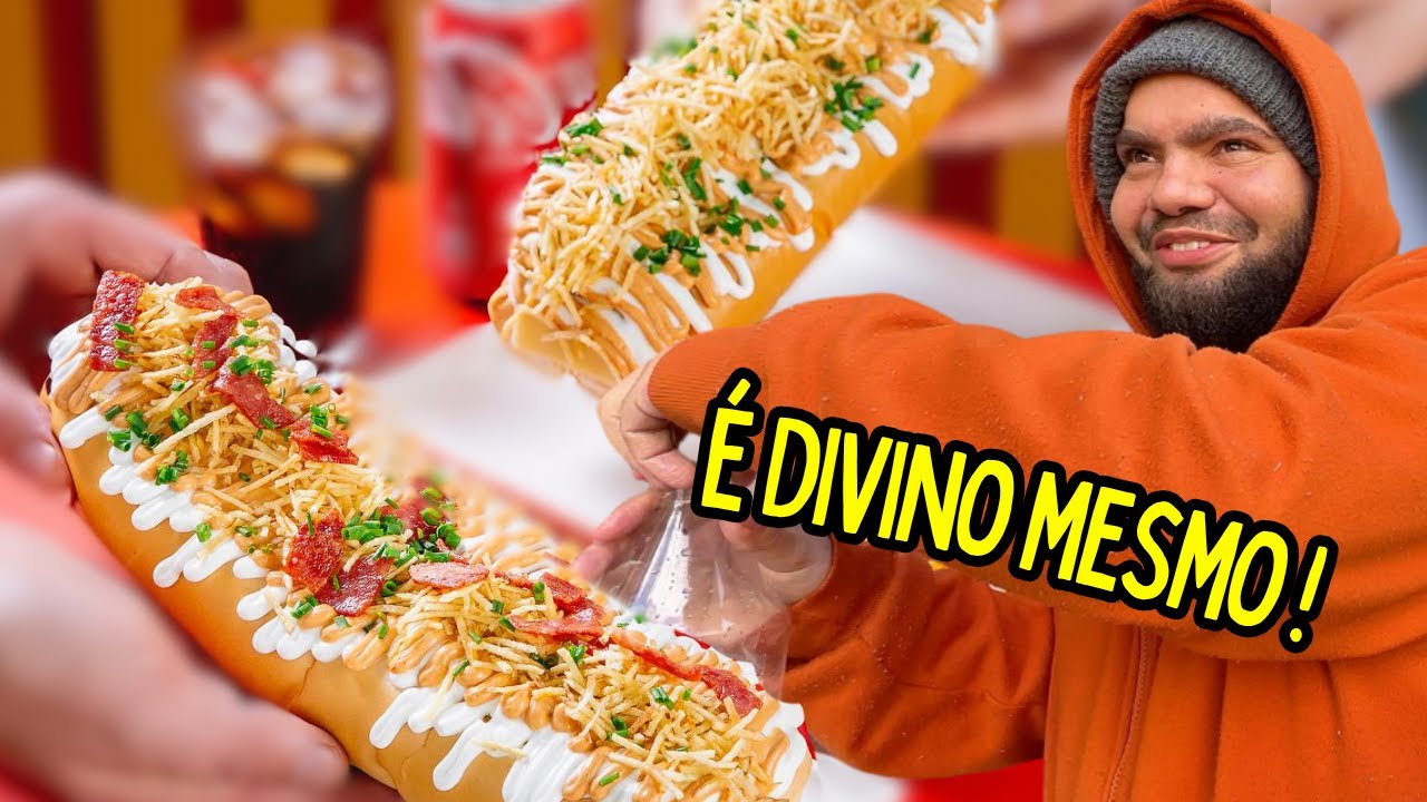 ESSE É O MELHOR CACHORRO QUENTE DE GRAMADO RS | DIVINO DOGUERIA #vidadenois2