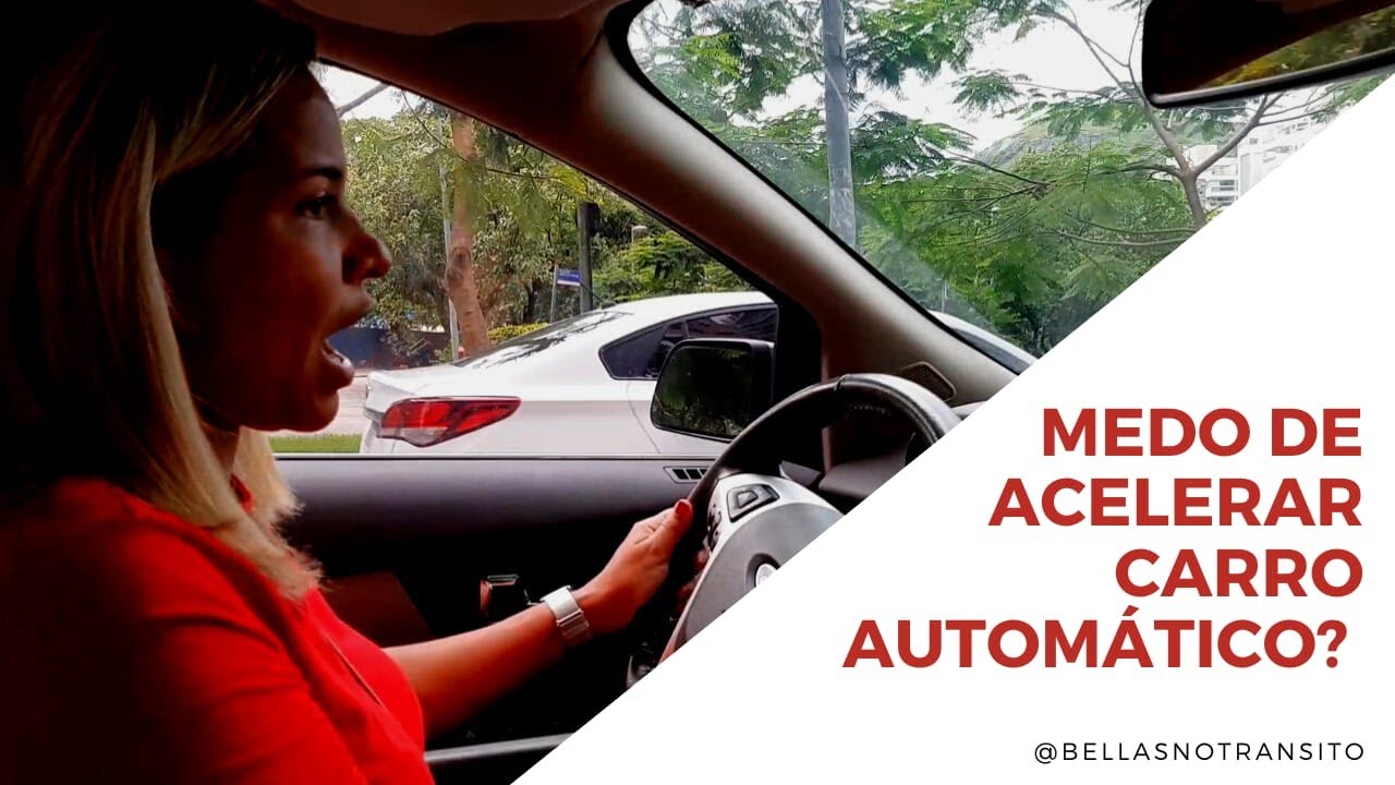 MEDO DE ACELERAR COM CARRO AUTOM&Aacute;TICO | APRENDA CONTROLE DOS PEDAIS