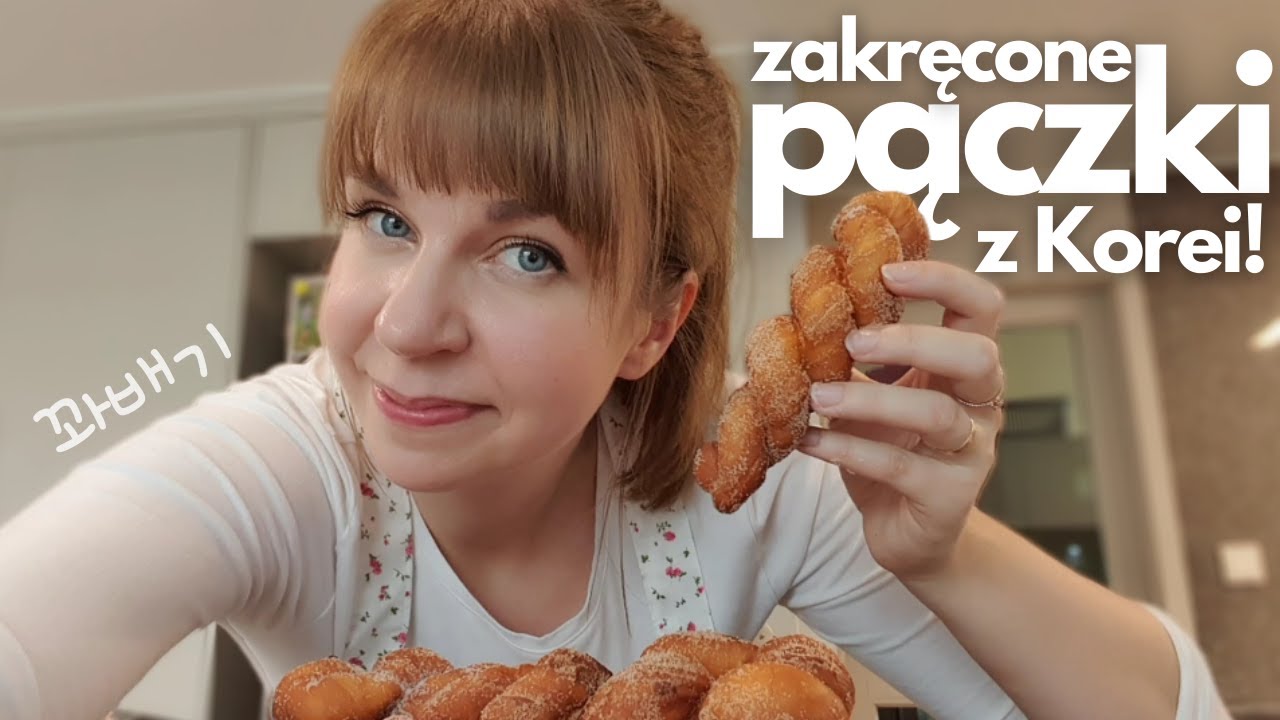 Zakręcone PĄCZKI - prosty przepis na tłusty czwartek - nietypowe pączki z Korei - kkwabaegi