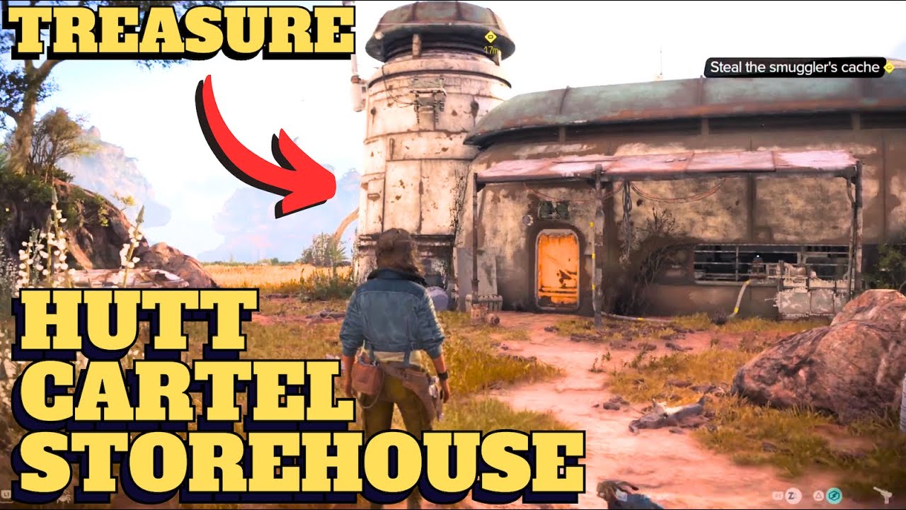 Star Wars Outlaws: Hutt Cartel Storehouse Unlock Door (Treasure Location)