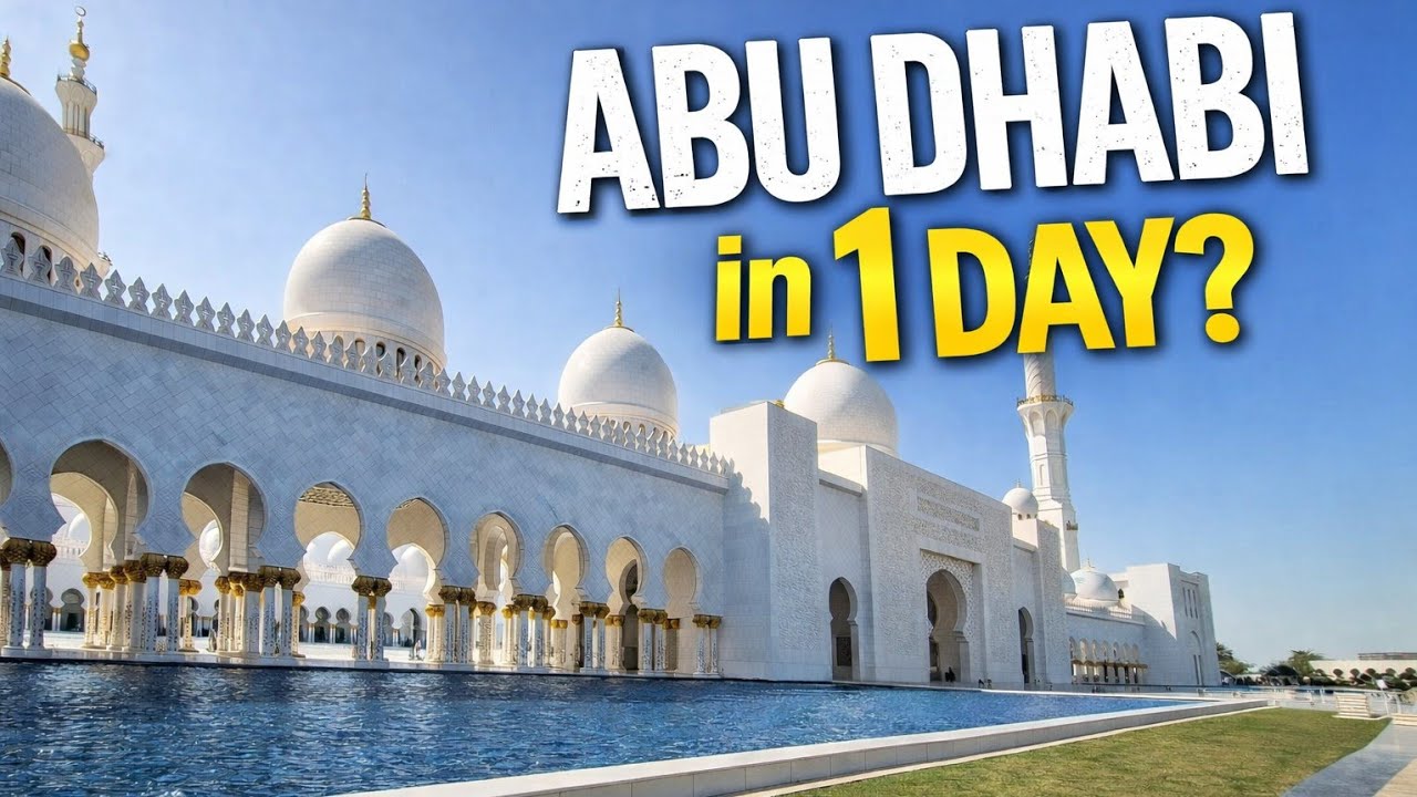 I Didn’t Expect Abu Dhabi to Feel This Peaceful 🇦🇪
