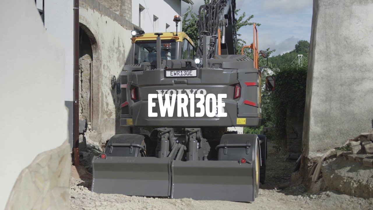 Feature Video: Wheeled Excavator EWR130E with Short Radius