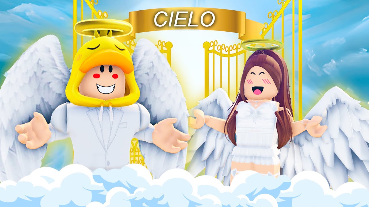 Melina y Pato se MUEREN y VAN AL CIELO en Roblox...
