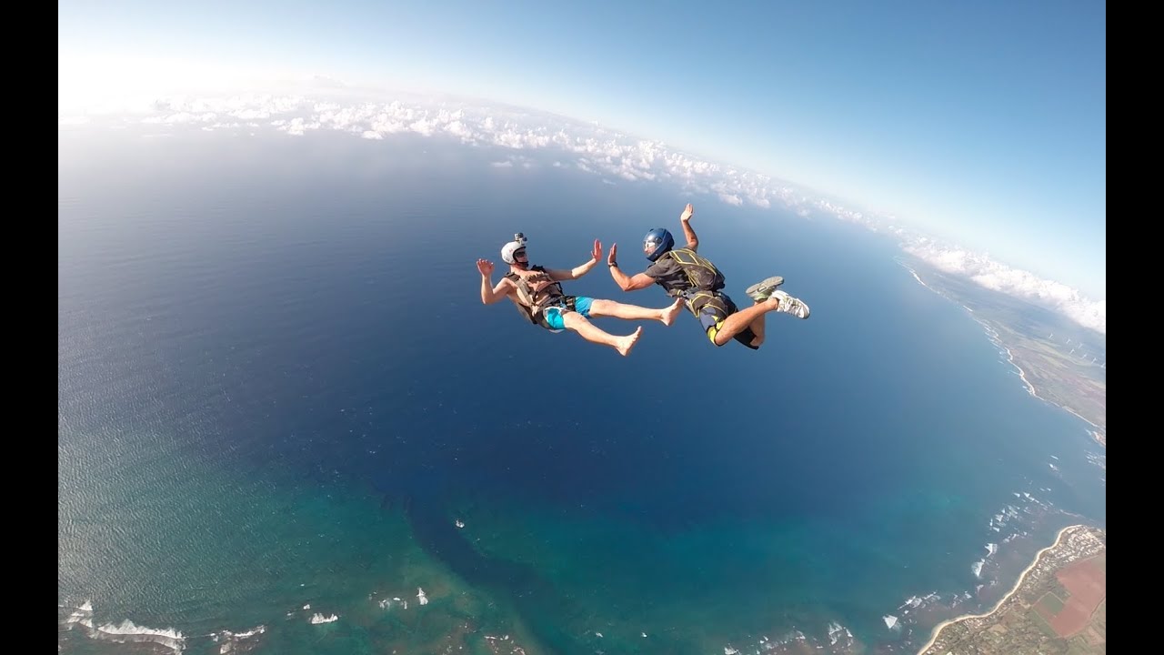 Skydive Hawaii Tracking Jump
