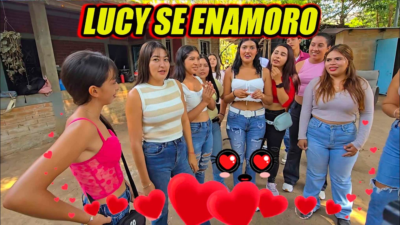 Lucy esta enamorada😍El afortunado esta  entre nosotros.