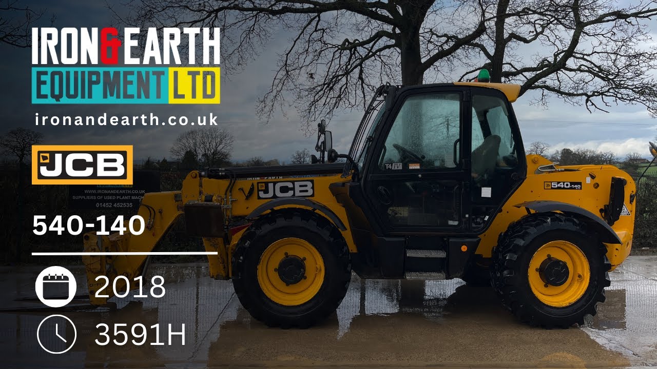 2018 JCB 540-140 Telehandler 