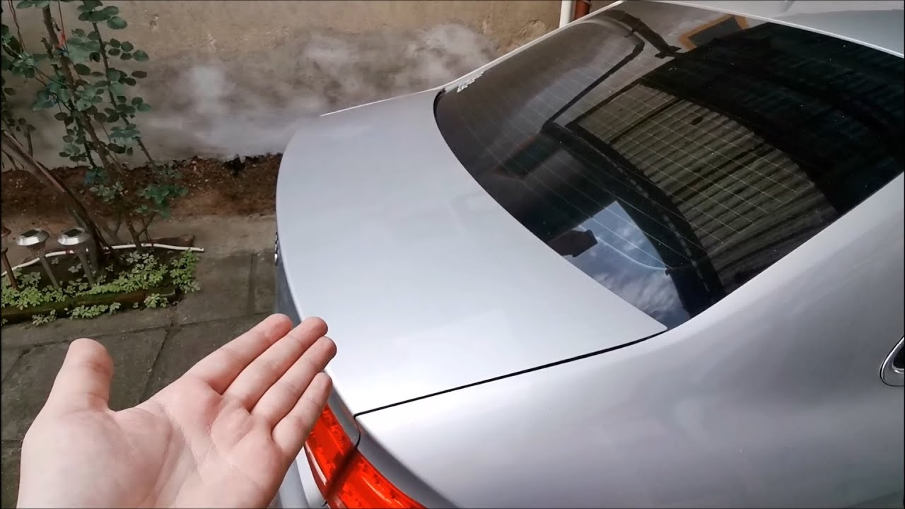 Audi A4 B8 — Как вручную открыть багажник изнутри