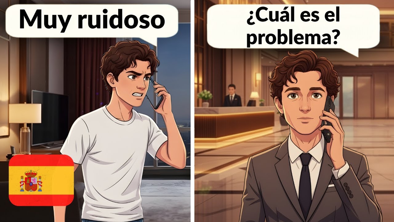 Noisy Neighbors  ✅ 4 - EASY Real-Life Spanish Conversations for Beginners