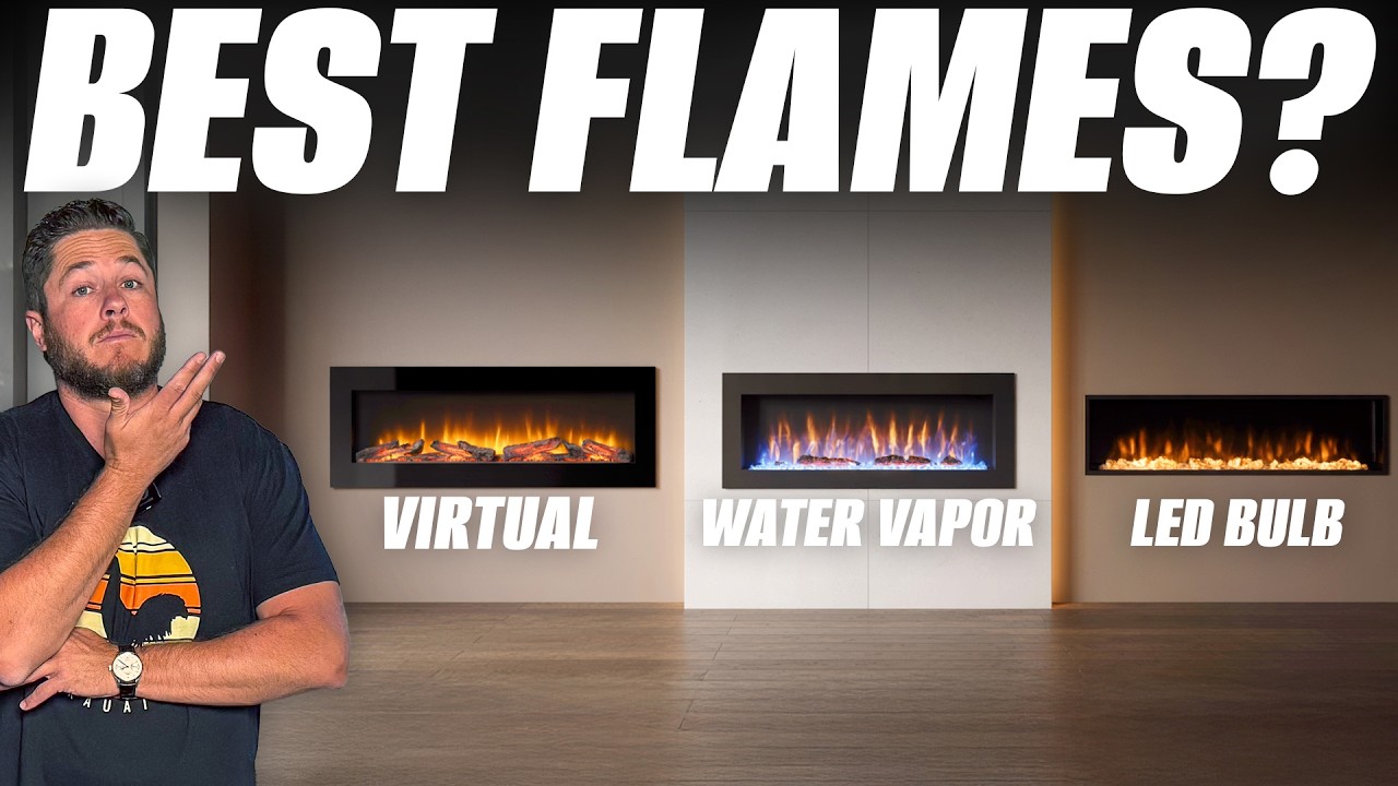 The TRUTH About Electric Fireplaces: Virtual vs LED vs Water Vapor