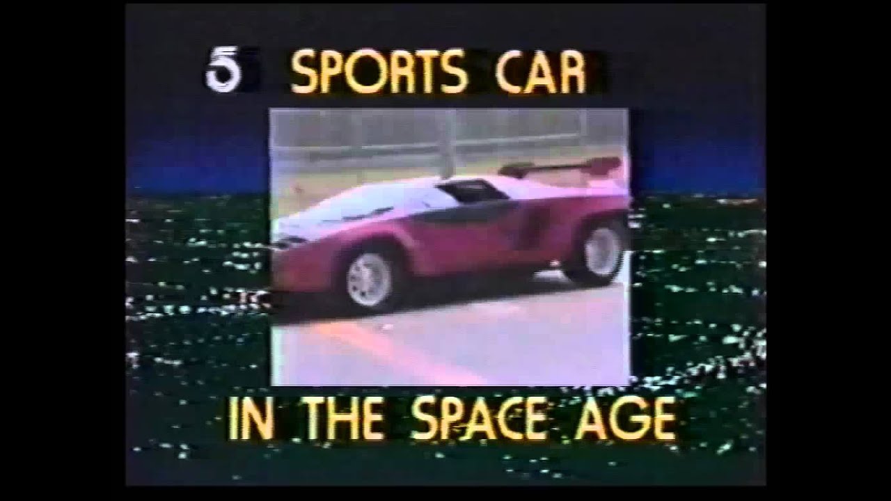 Vector W2 - 1984 VECTOR Cars PR video