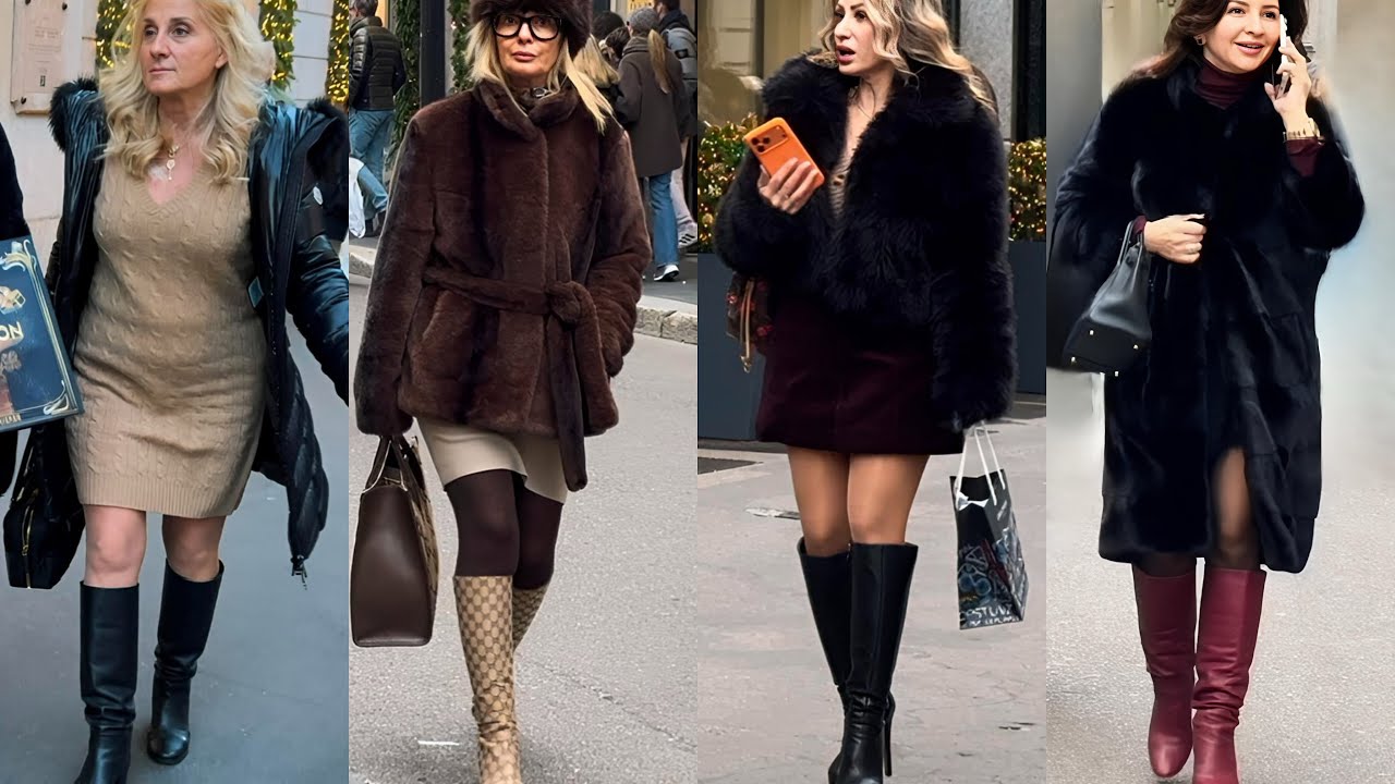 December 2025 Best Winter Fashion Looks - Elegance Milan Street Style
