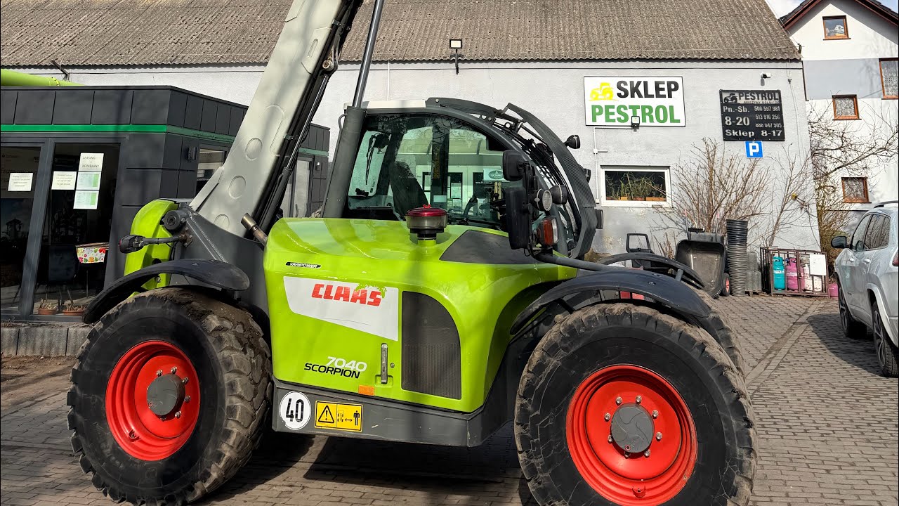 Claas Scorpion 7040 VARIPOWER, 2013r, kramer, cała w oryginale pierwszy właściciel 40 km/h, 7m 4tony