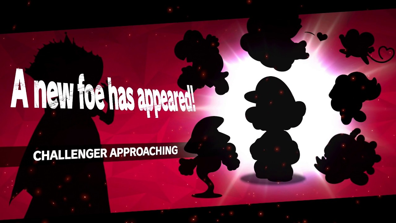 Paper Mario & Shadow Queen Approaches In Smash Ultimate