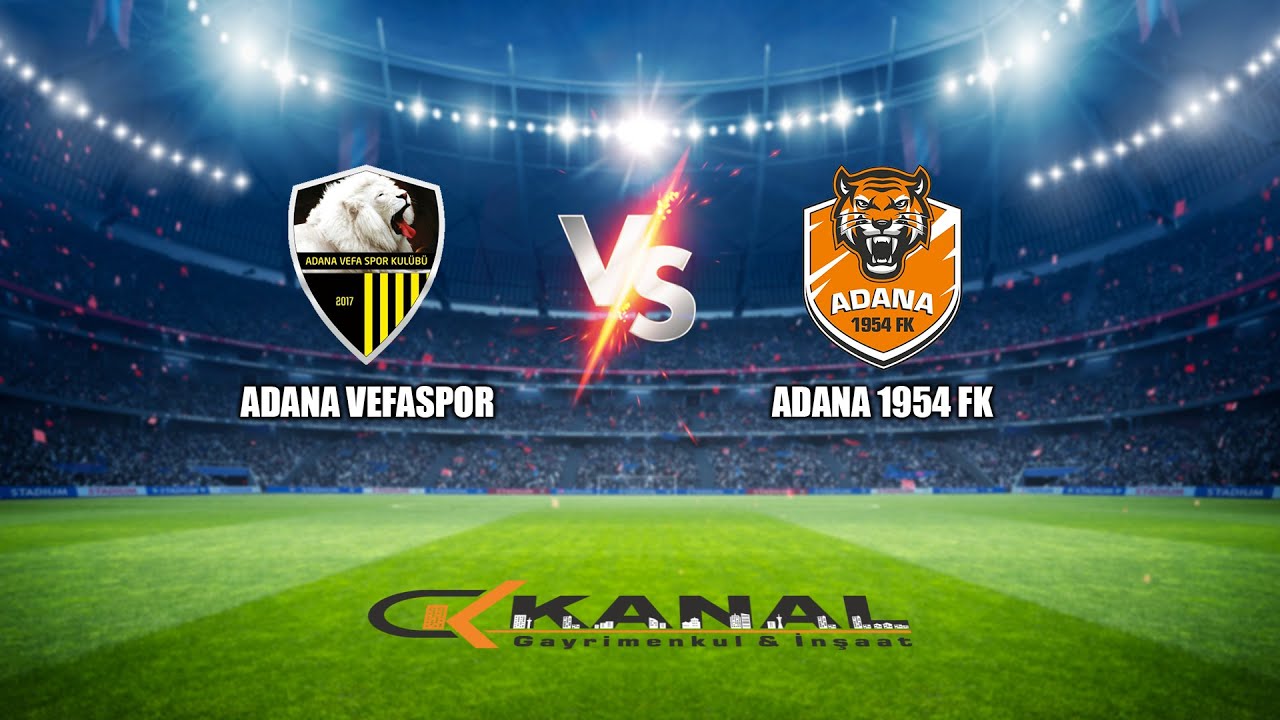 ADANA VEFASPOR VS ADANA 1954 FK |BÖLGESEL AMATÖR LİG MÜCADELESİ