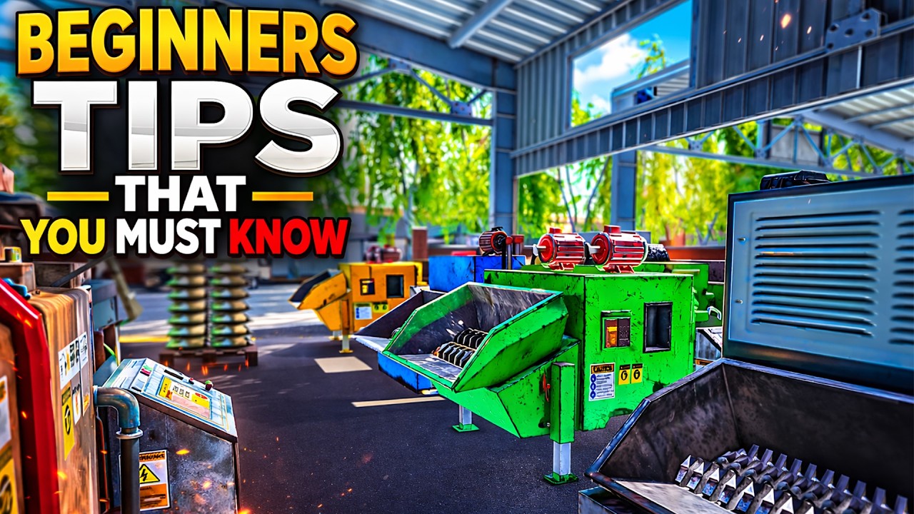 Beginner Tips You MUST Know in Recycling Center Simulator!