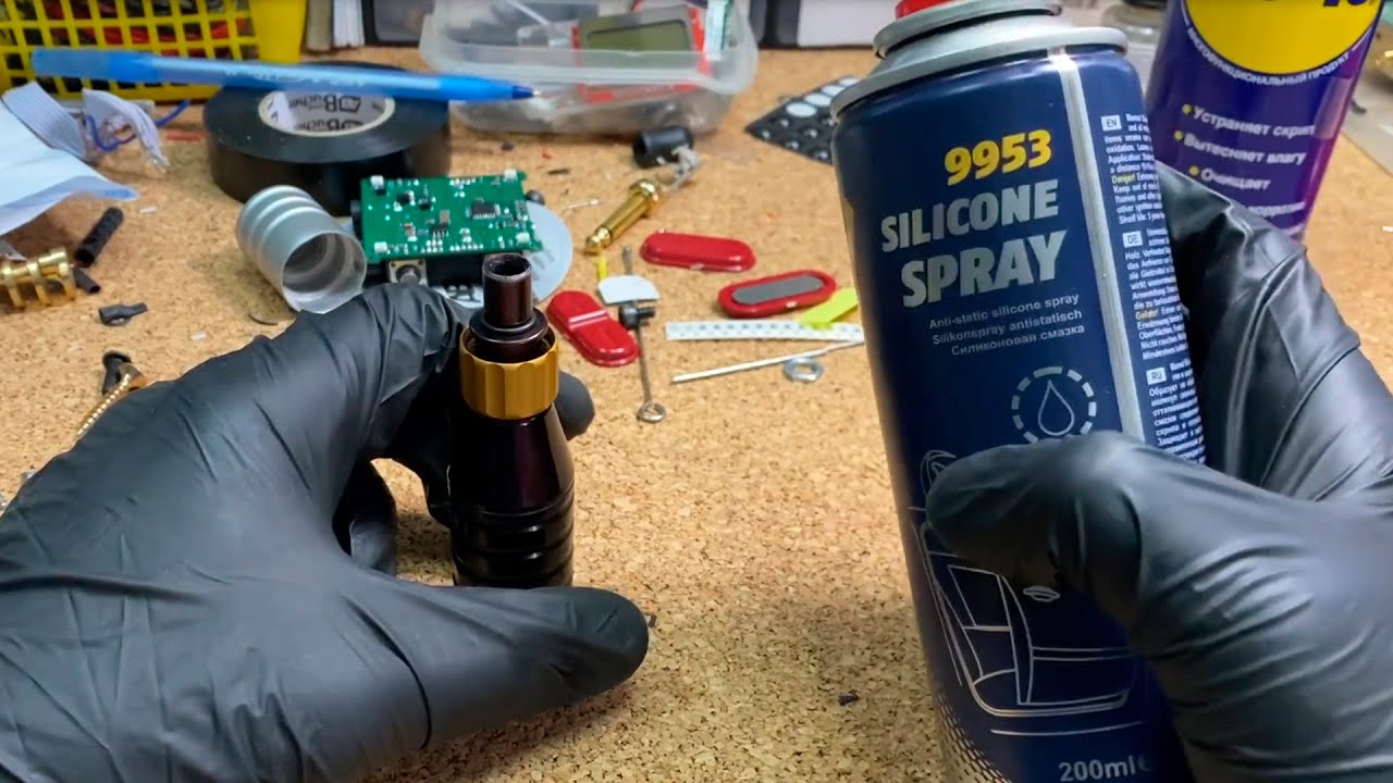 Уход за регулируемым держателем Cheyenne / Cheyenne adjustable grip lubrication