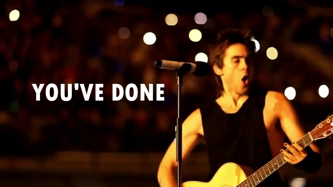30 seconds to mars - The Believer (lyric)