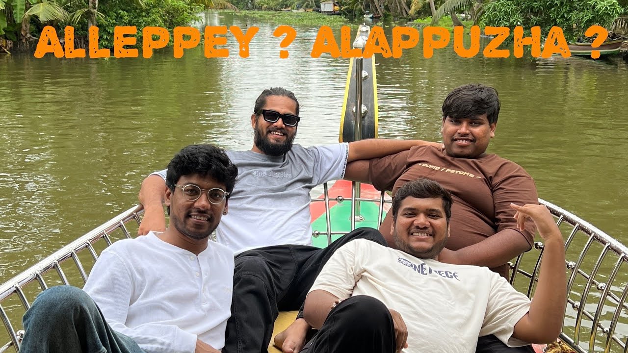 Alleppey or Alappuzha Boat ride 