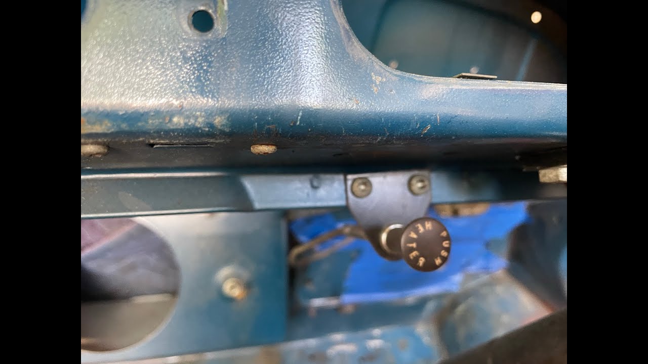 Morris Minor Removing the Heater