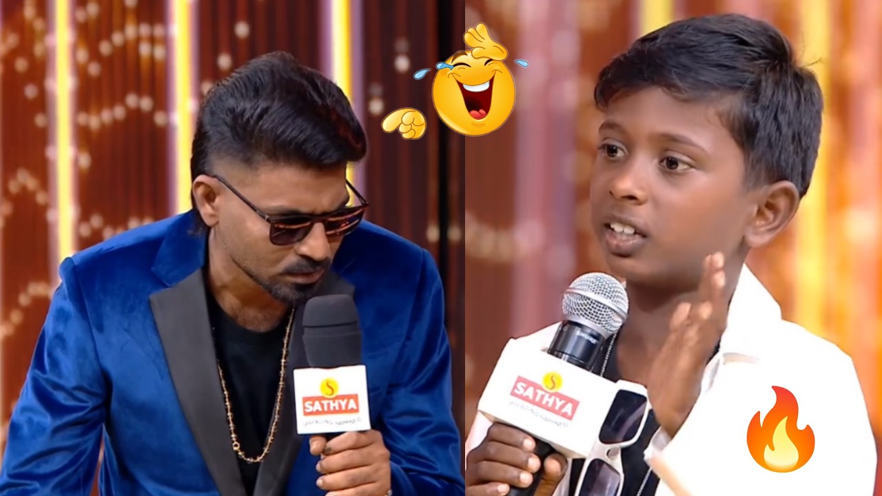 Makapa வை கதற விட்ட  Melodyan 😂👌 super singer junior 11 latest episode