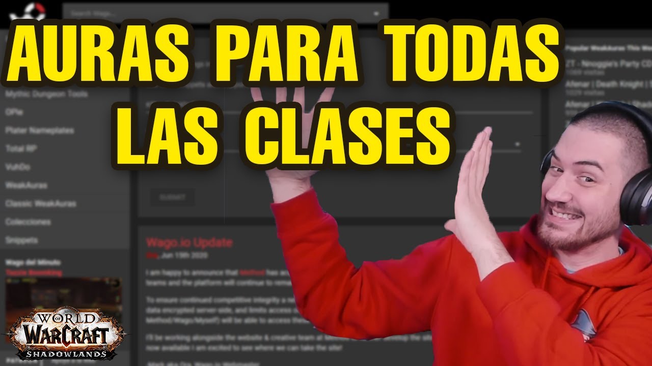 CONSIGUE AURAS PARA TODAS LAS CLASES | WAGO.IO